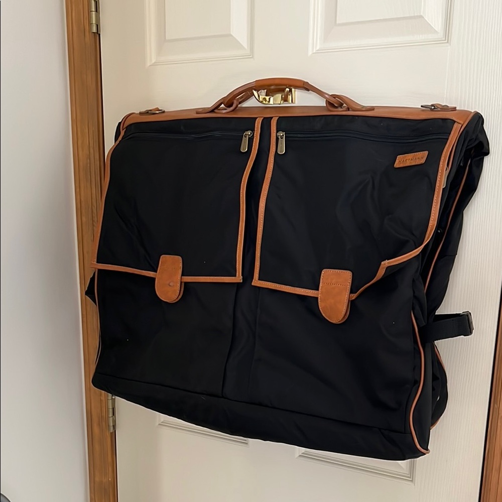 Black and Brown Men's Garment Bag